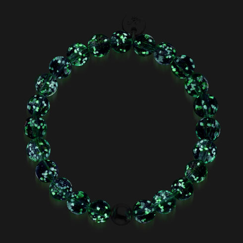 Sapphire | .925 Sterling Silver | Firefly Glass Bracelet